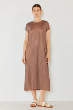 Load image into Gallery viewer, Marina West Swim Pleated Cap Sleeve A-Line Dress
