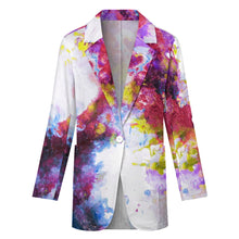 Load image into Gallery viewer, Ti Amo I love you - Exclusive Brand - Womens Suit Blazer Jacket
