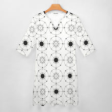 Load image into Gallery viewer, Ti Amo I love you - Exclusive Brand - 7-Point Long Sleeved Dress
