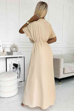 Load image into Gallery viewer, Surplice Neck Slit Maxi Dress - Only Size M, XL Left
