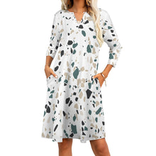 Load image into Gallery viewer, Ti Amo I love you - Exclusive Brand - 8 Styles - 7-point Long Sleeve Dresses - Sizss S-5XL
