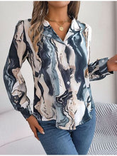 Load image into Gallery viewer, 5 Colors - Printed Button Up Long Sleeve Shirt
