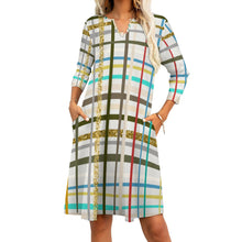 Load image into Gallery viewer, Ti Amo I love you - Exclusive Brand - 7-Point Long Sleeved Dress
