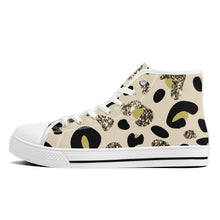 Load image into Gallery viewer, Ti Amo I love you - Exclusive Brand  - High-Top Canvas Shoes - White Soles
