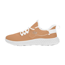 Load image into Gallery viewer, Ti Amo I love you - Exclusive Brand  - Whiskey -  Double Heart - Womens Mesh Knit Shoes - White Soles
