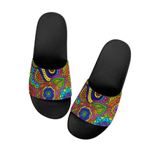 Load image into Gallery viewer, Ti Amo I love you  - Exclusive Brand - Slide Sandals - Black Soles
