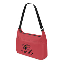 Load image into Gallery viewer, Ti Amo I love you - Exclusive Brand - Strawberry Red - Bee Kind - Journey Computer Shoulder Bag
