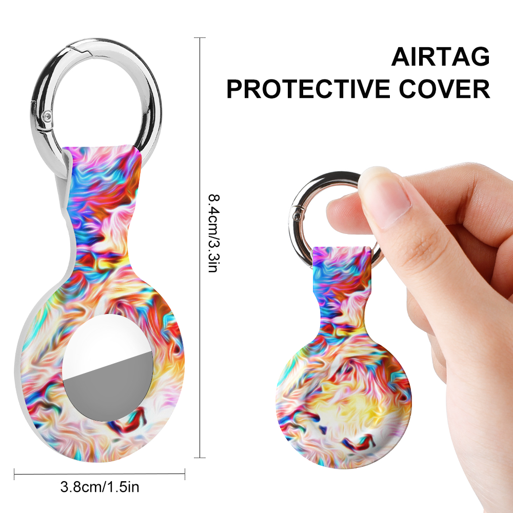 Your Customizable -  Protective Silica Gel Case for AirTag Apple Locator Case