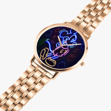 Load image into Gallery viewer, Ti Amo I love you  - Exclusive Brand  - Standing Mickey Mouse -  Unisex Designer Instafamous Steel Strap Quartz Watch
