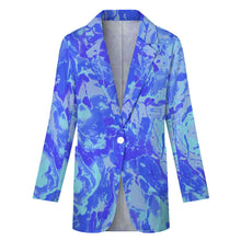 Load image into Gallery viewer, Ti Amo I love you - Exclusive Brand - Womens Suit Blazer Jacket
