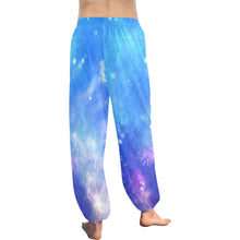 Load image into Gallery viewer, Ti Amo I love you  - Exclusive Brand  - Blue Star Pattern - Women&#39;s Harem Pants
