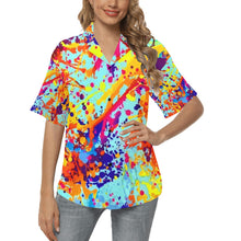 Load image into Gallery viewer, Ti Amo I love you - Exclusive Brand  - Women&#39;s Hawaiian Shirts - Sizes S-2XL
