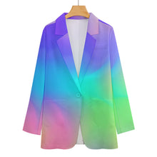 Load image into Gallery viewer, Ti Amo I love you - Exclusive Brand - Womens Suit Blazer Jacket - 2XS-2XL
