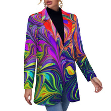 Load image into Gallery viewer, Ti Amo I love you - Exclusive Brand - Womens Suit Blazer Jacket
