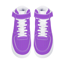 Load image into Gallery viewer, Ti Amo I love you - Exclusive Brand - Amethyst - Womens High Top Sneaker
