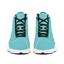 Load image into Gallery viewer, Ti Amo I love you  - Exclusive Brand  - Agate Blue - Mens / Womens - Unisex Basketball Shoes - Black Laces
