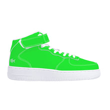 Load image into Gallery viewer, Ti Amo I love you - Exclusive Brand - Ball Green - High Top Unisex Sneakers
