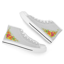 Load image into Gallery viewer, Ti Amo I love you - Exclusive Brand  - High-Top Canvas Shoes - White Soles
