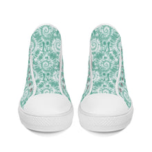 Load image into Gallery viewer, Ti Amo I love you - Exclusive Brand  - High-Top Canvas Shoes - White Soles
