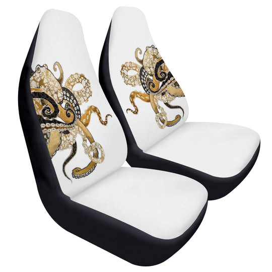 Ti Amo I love you - Exclusive Brand - White Octopus - Car Seat Covers