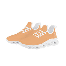 Load image into Gallery viewer, Ti Amo I love you - Exclusive Brand  - Macaroni and Cheese - Mens / Womens - Flex Control Sneakers- White Soles
