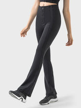 Load image into Gallery viewer, 3 Colors - Zipper Detail High Waist Active Pants
