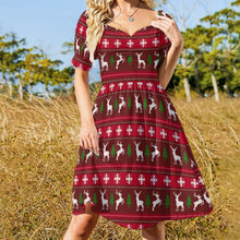 Load image into Gallery viewer, Ti Amo I love you - Exclusive Brand - Christmas Sweetheart Dress - Sizes 2XS-6XL
