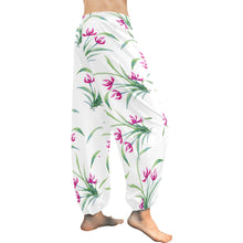 Load image into Gallery viewer, Ti Amo I love you  - Exclusive Brand  - Pink Floral - Women&#39;s Harem Pants
