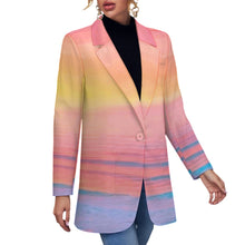 Load image into Gallery viewer, Ti Amo I love you - Exclusive Brand - Womens Suit Blazer Jacket
