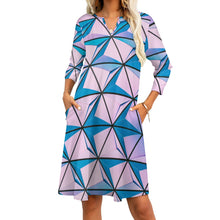 Load image into Gallery viewer, Ti Amo I love you - Exclusive Brand - 7-Point Long Sleeved Dress
