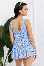 Load image into Gallery viewer, Womens - Marina West Swim Full Size Clear Waters Swim Dress in Blue
