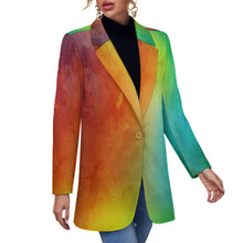 Load image into Gallery viewer, Ti Amo I love you - Exclusive Brand - Womens Suit Blazer Jacket - 2XS-2XL
