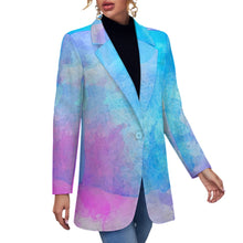 Load image into Gallery viewer, Ti Amo I love you - Exclusive Brand - Womens Suit Blazer Jacket - 2XS-2XL
