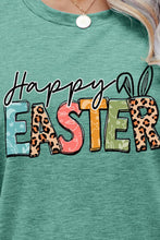 Load image into Gallery viewer, HAPPY EASTER Graphic Round Neck Tee Shirt
