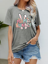 Load image into Gallery viewer, MAMA BUNNY Easter Graphic Short Sleeve Tee
