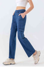 Load image into Gallery viewer, 4 Colors - Buttoned Pocketed Long Jeans
