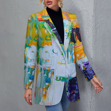 Load image into Gallery viewer, Ti Amo I love you - Exclusive Brand - Womens Suit Blazer Jacket
