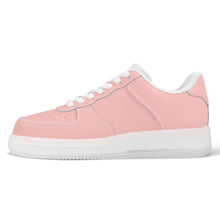 Load image into Gallery viewer, Ti Amo I love you - Exclusive Brand  - Your Pink - Transparent Low Top Air Force Leather Shoes
