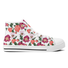 Load image into Gallery viewer, Ti Amo I love you - Exclusive Brand  - High-Top Canvas Shoes - White Soles
