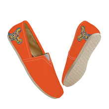 Load image into Gallery viewer, Ti Amo I love you  - Exclusive Brand - Bright Orange Moose -  Casual Flat Driving Shoe
