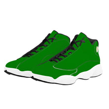 Load image into Gallery viewer, Ti Amo I love you  - Exclusive Brand  - Ao Green - Mens / Womens - Unisex Basketball Shoes - Black Laces
