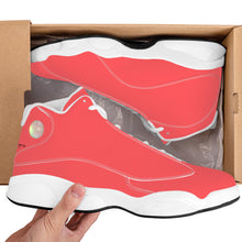 Load image into Gallery viewer, Ti Amo I love you - Exclusive Brand  - Airbnb Red- Womens - Basketball Shoes - White Laces
