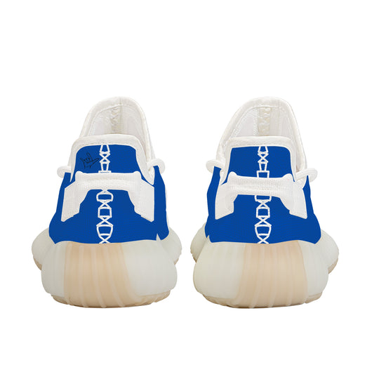 Ti Amo I love you - Exclusive Brand  - Dark Blue - Love Sign - Breathable Mesh Knit Sneaker - White Soles