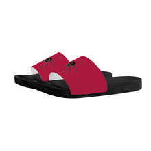 Load image into Gallery viewer, Ti Amo I love you - Exclusive Brand  - Cardinal - Spider - Slide Sandals - Black Soles
