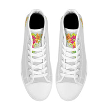 Load image into Gallery viewer, Ti Amo I love you - Exclusive Brand  - High-Top Canvas Shoes - White Soles
