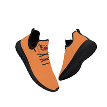 Load image into Gallery viewer, Ti Amo I love you - Exclusive Brand - Coral - Skelton Hands with Heart - Mens / Womens - Lightweight Mesh Knit Sneaker - Black Soles
