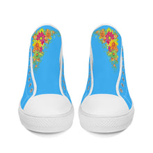 Load image into Gallery viewer, Ti Amo I love you - Exclusive Brand  - High-Top Canvas Shoes - White Soles
