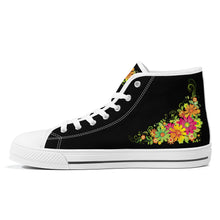 Load image into Gallery viewer, Ti Amo I love you - Exclusive Brand  - High-Top Canvas Shoes - White Soles
