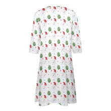 Load image into Gallery viewer, Ti Amo I love you - Exclusive Brand - 8 Styles Christmas -  7-point Sleeve Dresses - Sizes S-5XL
