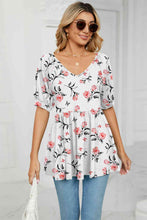 Load image into Gallery viewer, V-Neck Babydoll Blouse
